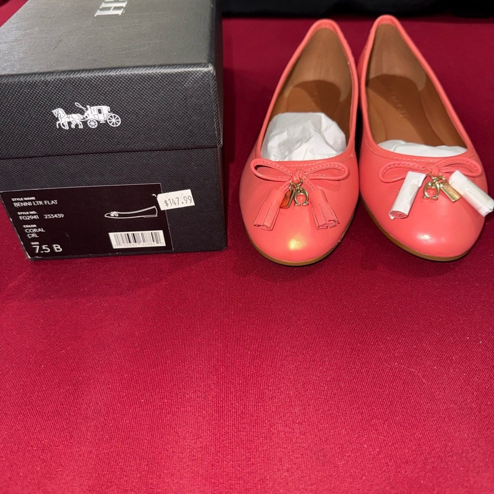 Coach Coral Tassel Loafers - Picture 2 of 8